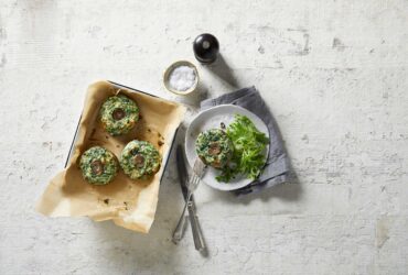 Stuffed Mushrooms With Ricotta & Spinach!