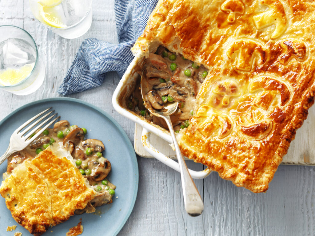 Chicken & Mushroom Pie | MushBoom