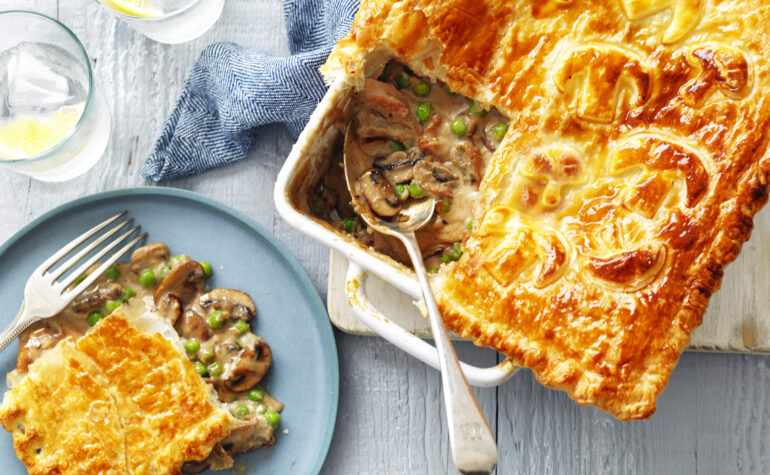 Chicken & Mushroom Pie | MushBoom