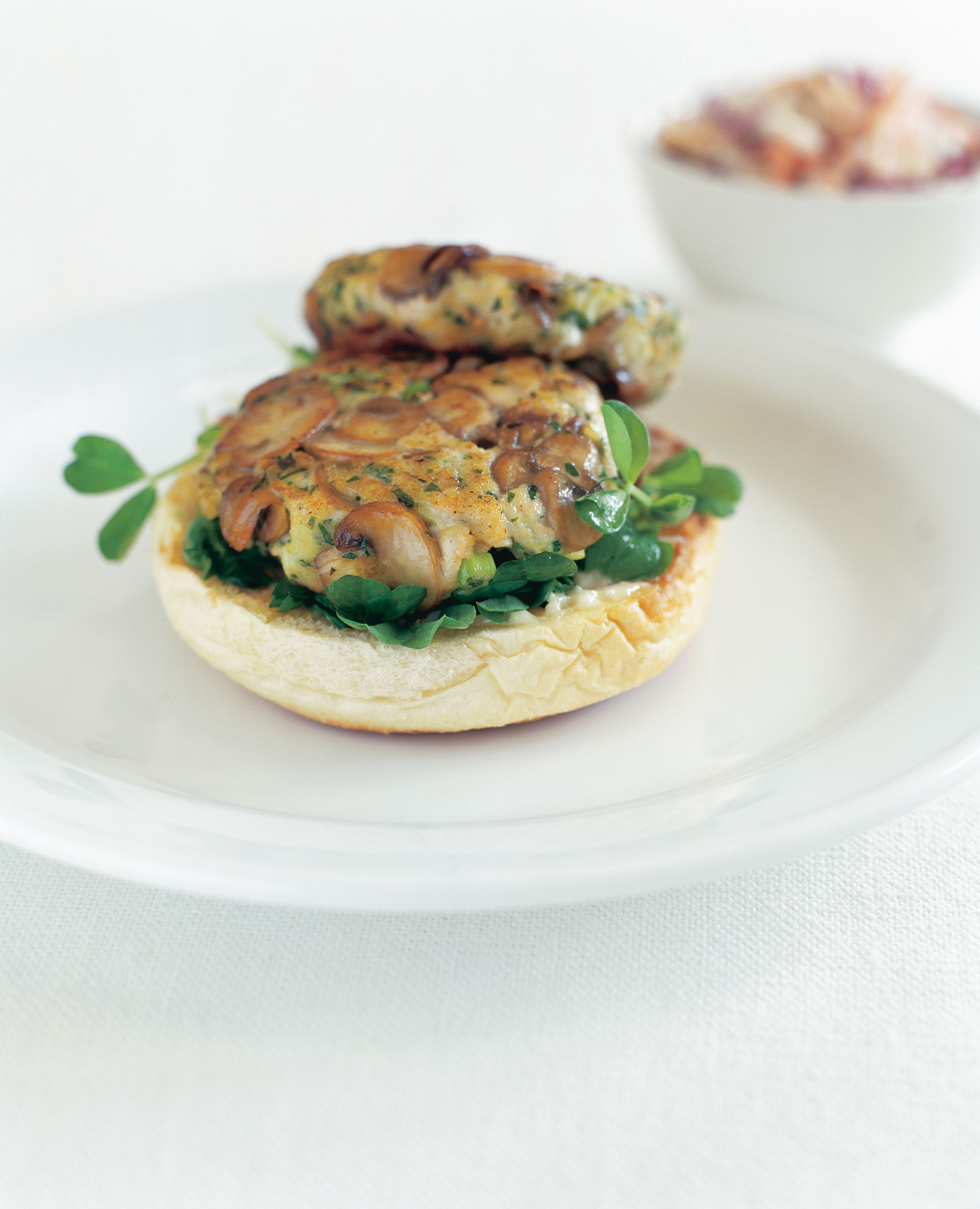 Mushroom and Chicken Burgers | MushBoom